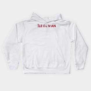 Drapeau Île de Man Kids Hoodie